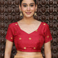 Shree Shyam Fashion Orange Cotton Saree