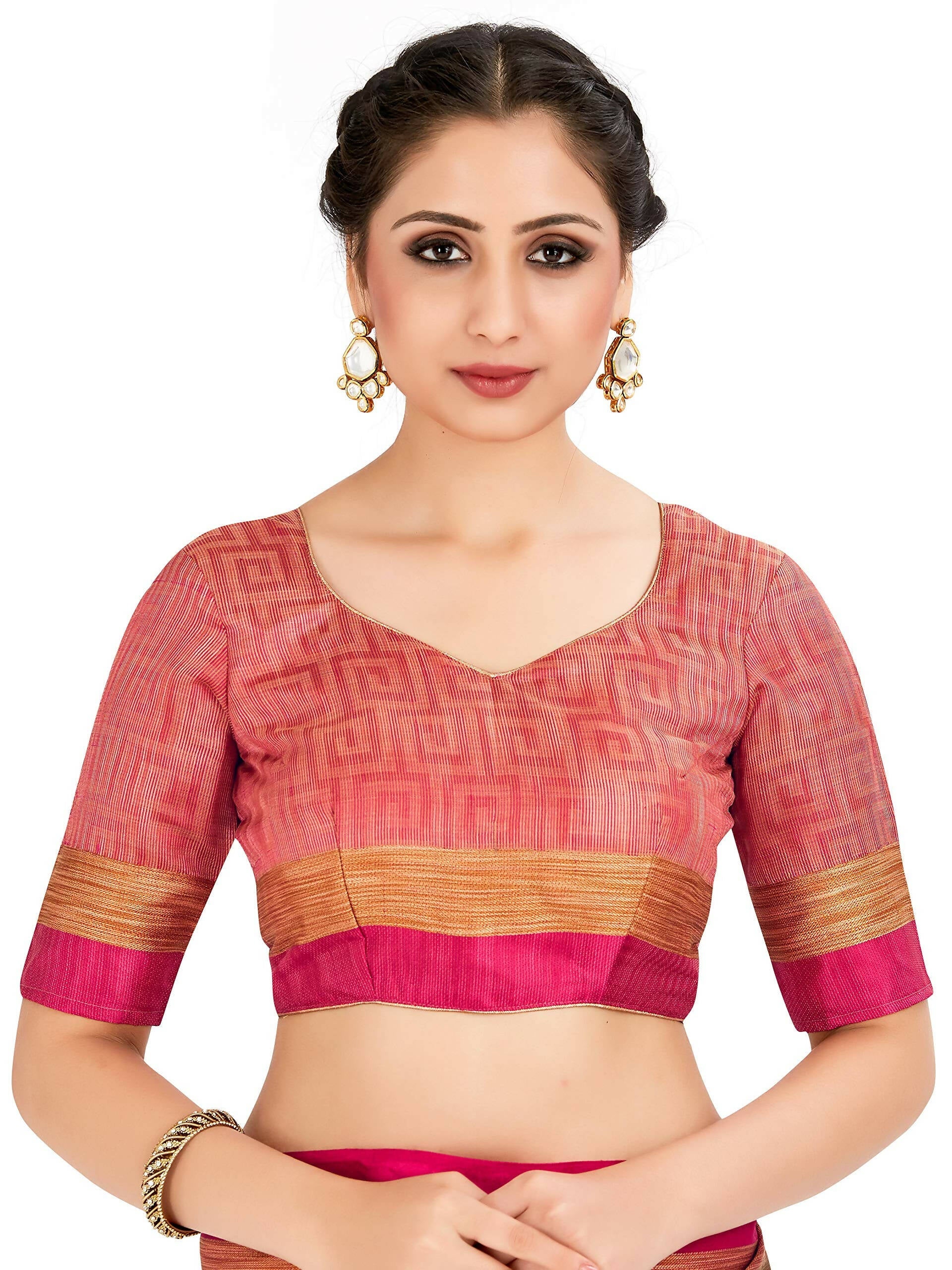 Mimosa Women's Banarasi Silk Black Saree | Swadesiicart