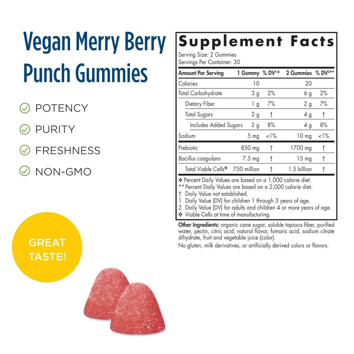 Nordic Naturals Kids Nordic Flora Probiotic Gummies with Prebiotics | Swadesiicart