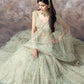 Jyoti Fashion Catching Aqua Green 3MM Sequin with Jari Embroidered Net Lehenga Choli with Dupatta | Swadesiicart