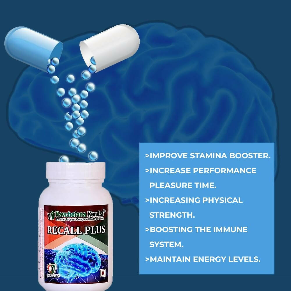 Navchetana Kendra Recall Plus Capsules - Swadesiicart