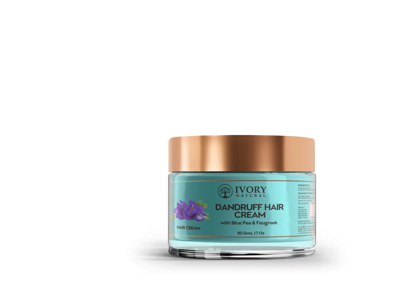 Ivory Natural Dandruff Hair Cream For Dandruff, And Nourishing Dry Scalp | Swadesiicart