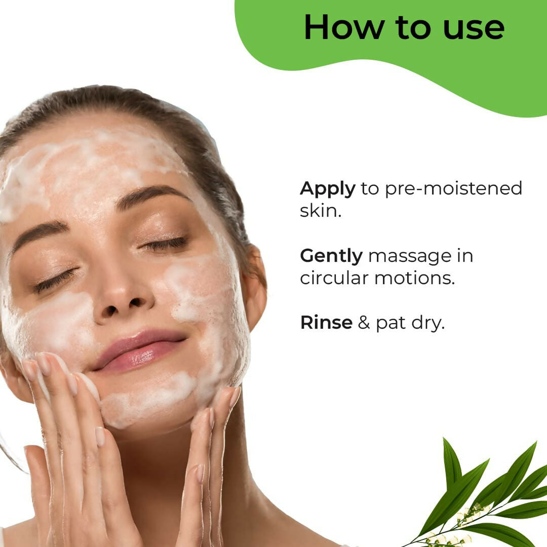 Pilgrim Australian Gel Face wash Purifying with Tea Tree, 1% Salicylic acid & CICA For Oily Skin, Acne And Pimples - Swadesiicart