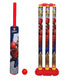 Manaki Enterprise Plastic Spiderman Cricket Kit (Multicolour)