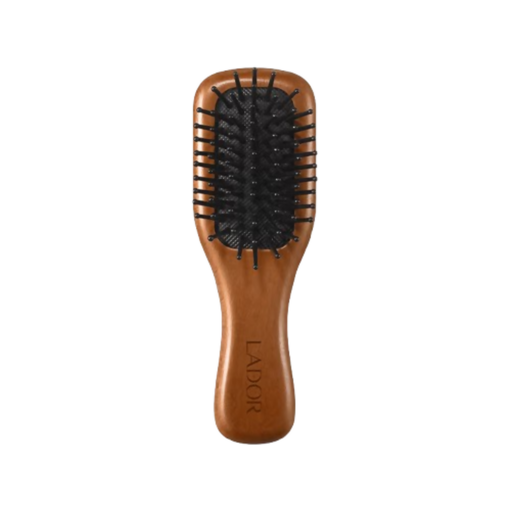 La'dor Mini Wooden Korean Paddle Brush - Swadesiicart