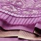 House of Panchhi Rose Gold Net Sequinse Work Lehenga & Blouse, Dupatta | Swadesiicart