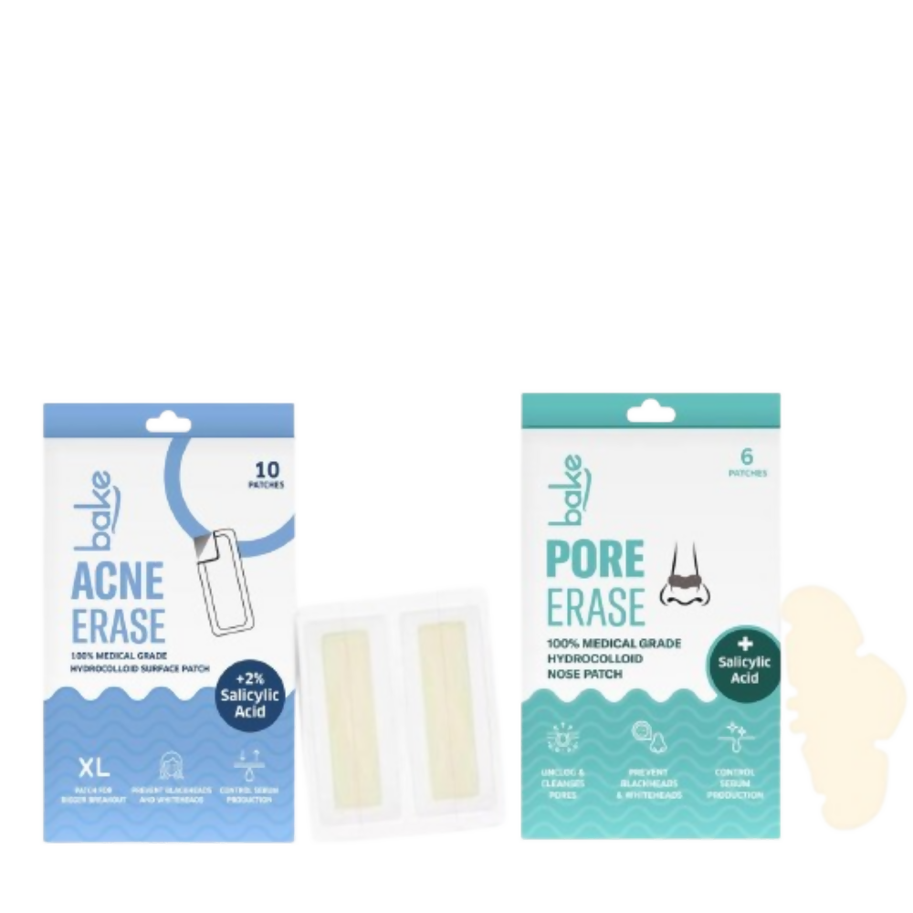 Bake Acne Erase XL Pimple Patches & Nose Patches | Swadesiicart