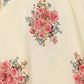 Ahalyaa Beige Crepe Floral Printed Kids Kurta Palazzo Set With Dupatta For Girls | Swadesiicart