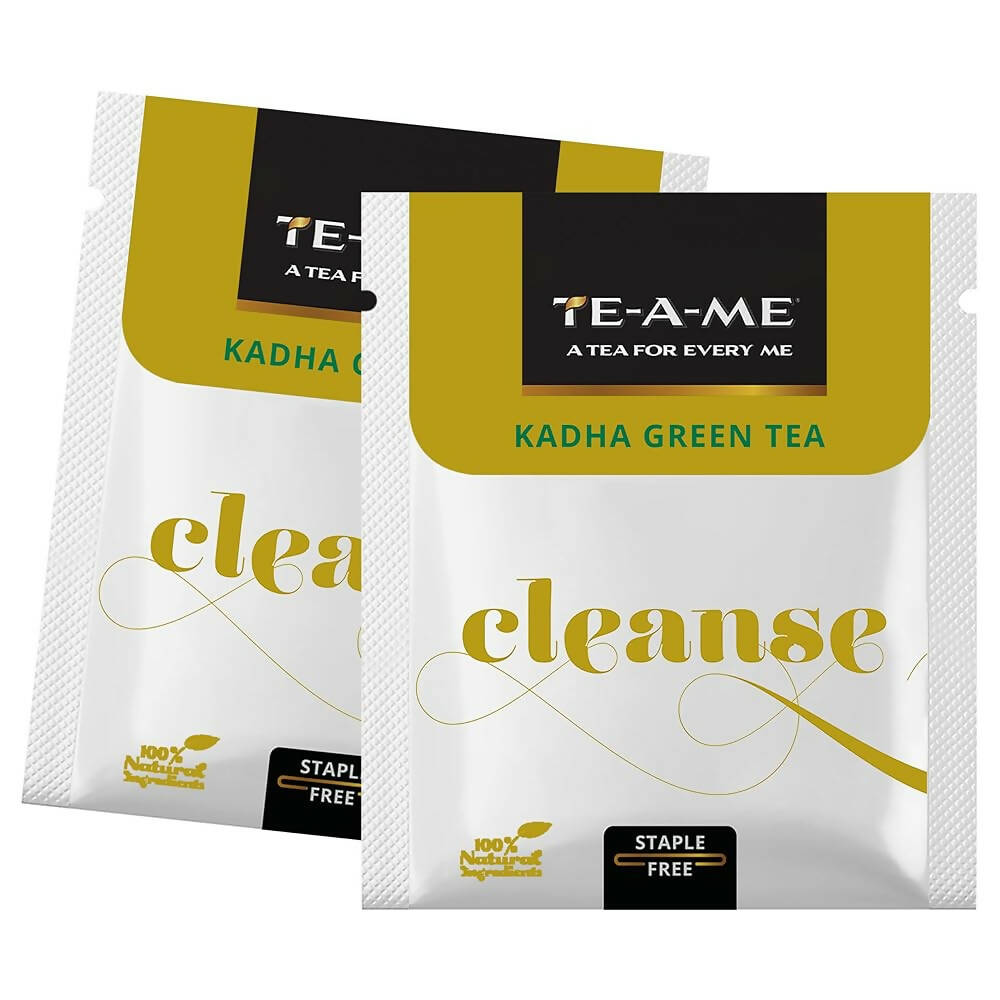 TE-A-ME Cleanse Kadha Green Tea Bags - Swadesiicart