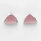 NVR Women's Pink Artificial Stones Studded Handcrafted Jewellery Set - Swadesiicart