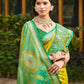 Shree Shyam Fashion Mustard Soft Silk Saree