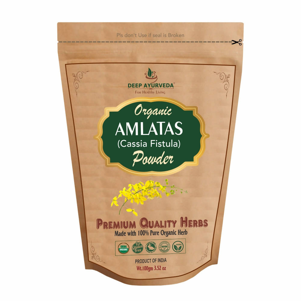 Deep Ayurveda Organic Amaltas Powder - DEEP AYURVEDA