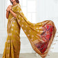 Shree Shyam Fashion Linen Cotton Mhendi Green Saree