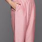 Ahalyaa Women's Traditional wear Kurta Set - Pink | Swadesiicart