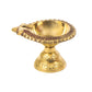 Spillbox Gold-Toned Brass Laksmi Kuber Diyas Stand Pooja Essential | Swadesiicart
