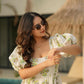 Aayaa Designer Printed Full Flared Gown - Multi Color
