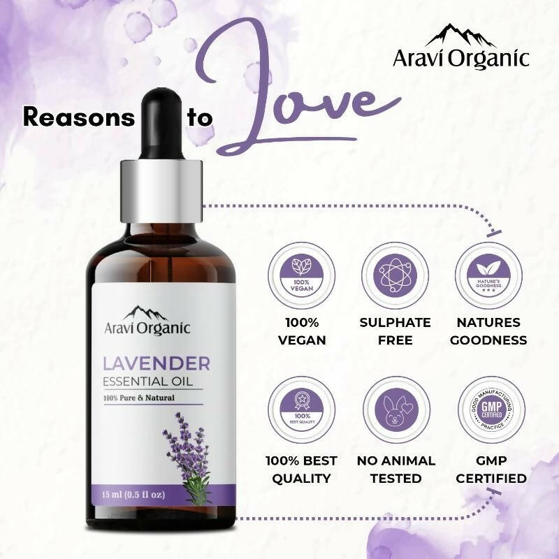 Aravi Organic Lavender Essential Oil | Swadesiicart