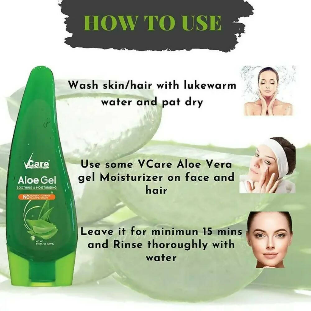 VCare Aloe Vera Gel - Swadesiicart