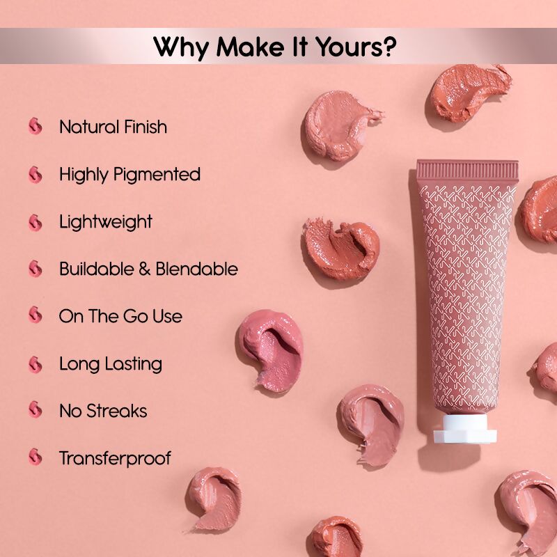 Kay Beauty By Katrina Kaif Creme Blush - Rustic Rush | Swadesiicart