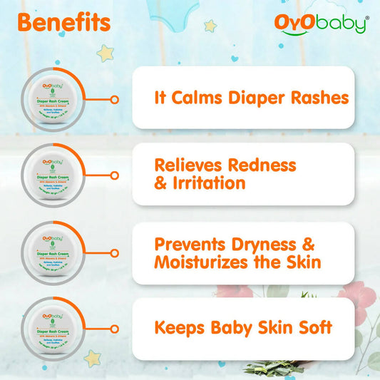 Oyo Baby Diaper Rash Cream - Swadesiicart