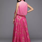 Ahalyaa Women's Traditional Wear Co-ods - Pink