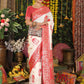 Shree Shyam Fashion Silk White Saree