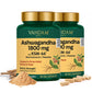 Ashwagandha 1800 mg Capsules with KSM-66®