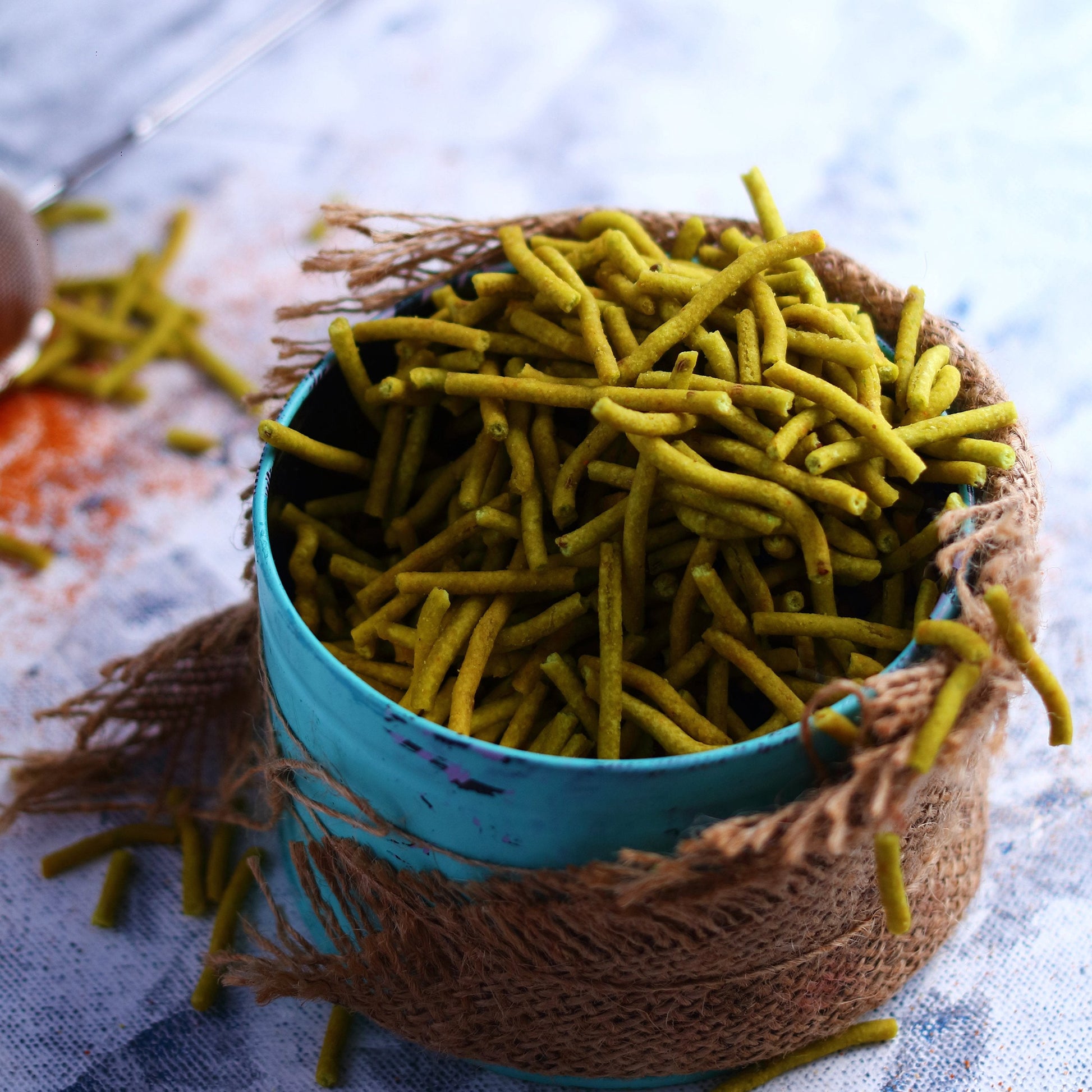 Almond House Palak Sev - Swadesiicart