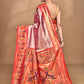 Morchari Women Desgin Banarasi Silk Saree-Pink | Swadesiicart