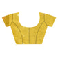 Morchari Banarasi Silk Chanderi Saree-Yellow | Swadesiicart