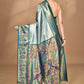 Morchari Women Desgin Banarasi Silk Saree-Green | Swadesiicart