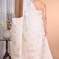 Morchari Pure Tussar Silk Handloom Saree-Cream | Swadesiicart