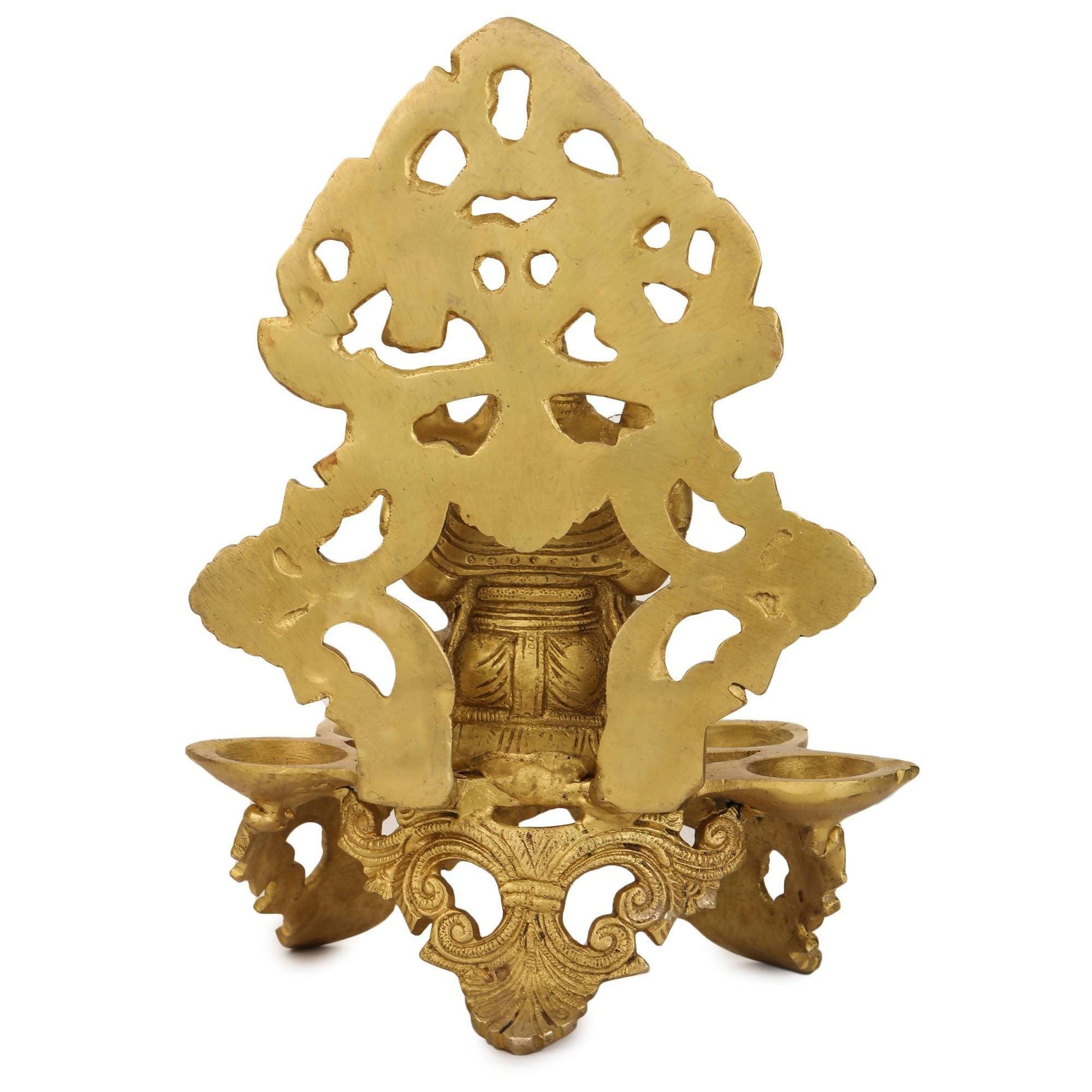 Devlok Panchdeep Ganpati Idol - Swadesiicart