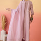 Vegaa Fashion Light Pink Roman Silk Embroidered Palazzo Suit - Swadesiicart