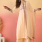Vegaa Fashion Cream Roman Silk Embroidered Palazzo Suit - Swadesiicart