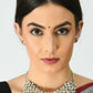 Mominos Fashion Johar Kamal Silver-Plated Brass Finish Kundan Choker For Women | Swadesiicart