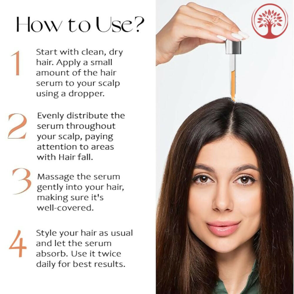 Ivory Natural Bald Serum For Baldness, Hair Thinning And Hair Fall | Swadesiicart