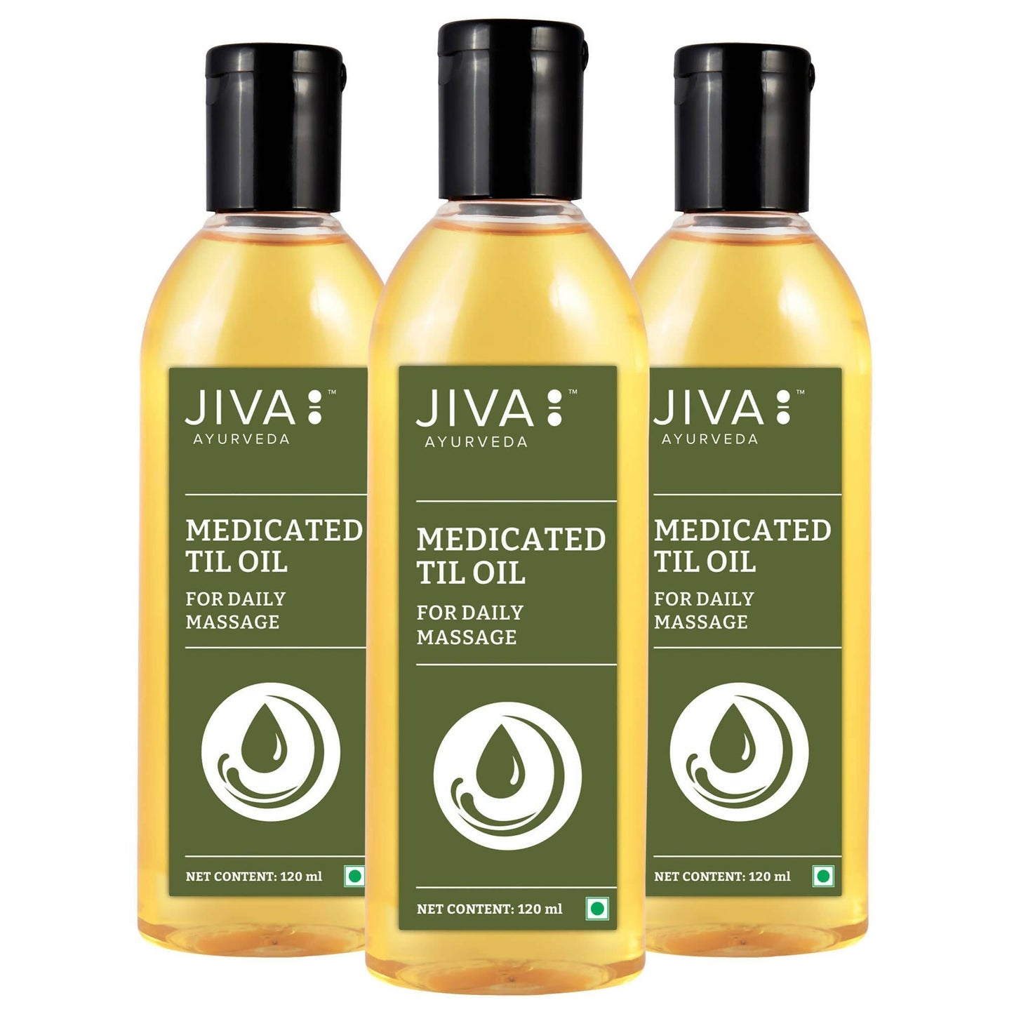 Jiva Ayurveda Medicated Til Oil | Swadesiicart