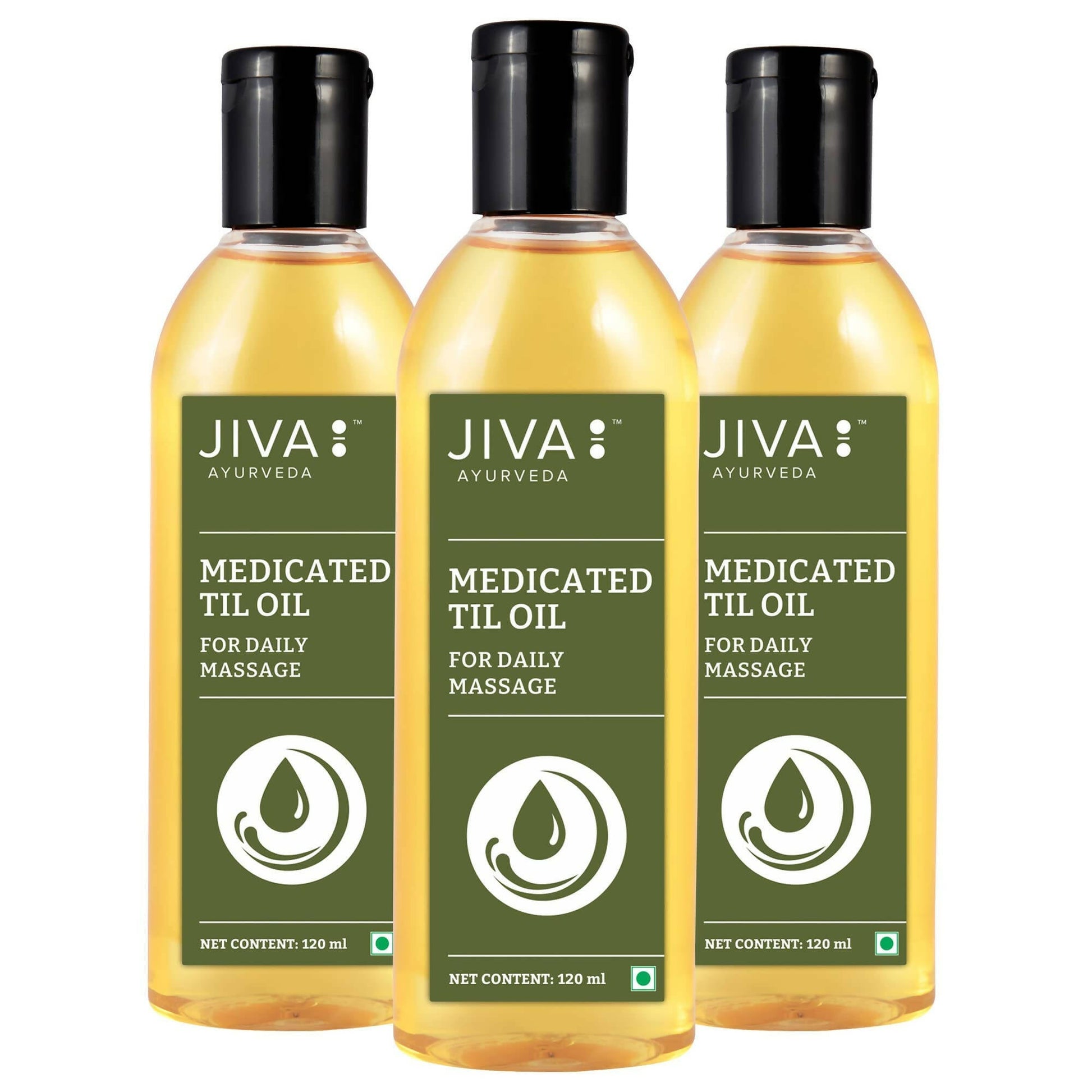 Jiva Ayurveda Medicated Til Oil | Swadesiicart