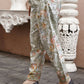 Off White Rayon Paisley Printed Top with Matching Bottom - Eesha - Swadesiicart