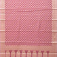 Peach Cut Work Cotton Silk Saree with All Over Banaras Design - Global Threads | Swadesiicart