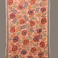 Peach Kalamkari Hand Painted Cotton Handloom Dupatta with Floral Design - Global Threads | Swadesiicart