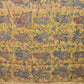 Peach Kalamkari Hand Painted Kanchipuram Silk Handloom Saree with Ramayana Design - Global Threads | Swadesiicart