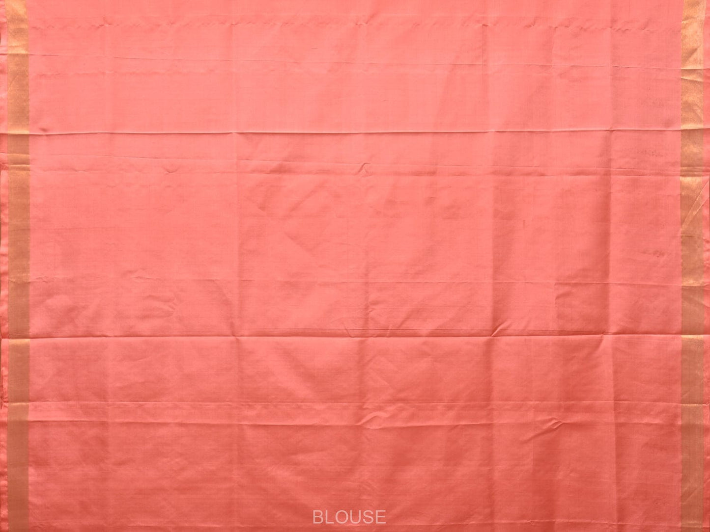 Peach Uppada Silk Handloom Saree with Birds and Floral Pallu Design - Global Threads | Swadesiicart