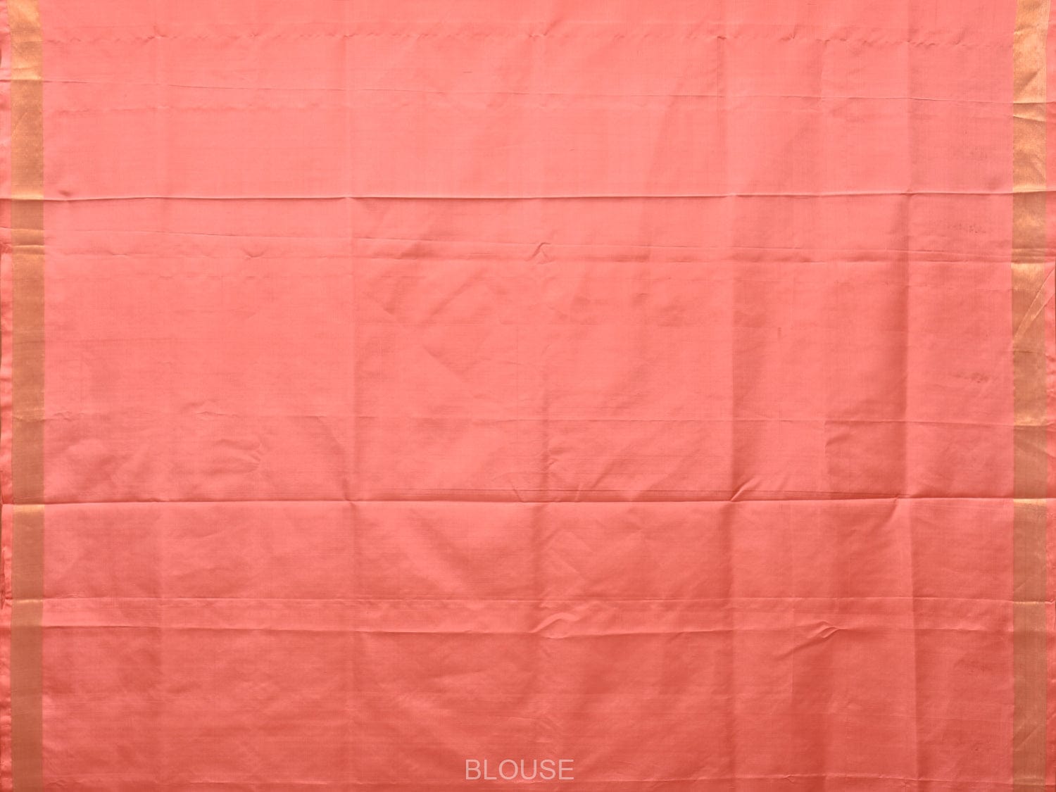 Peach Uppada Silk Handloom Saree with Birds and Floral Pallu Design - Global Threads | Swadesiicart
