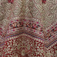 Jyoti Fashion Women's Red Velvet Fancy Dori & Sequins Multi Thread Embroidered with Diamond Work Wedding Lehenga Choli | Swadesiicart