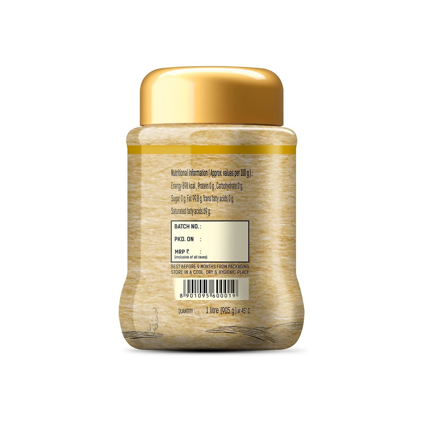Society Desi Ghee | 100% Pure and Natural | Desi Ghee | Highly Nutritious | Traditional Curd-Churned | Swadesiicart
