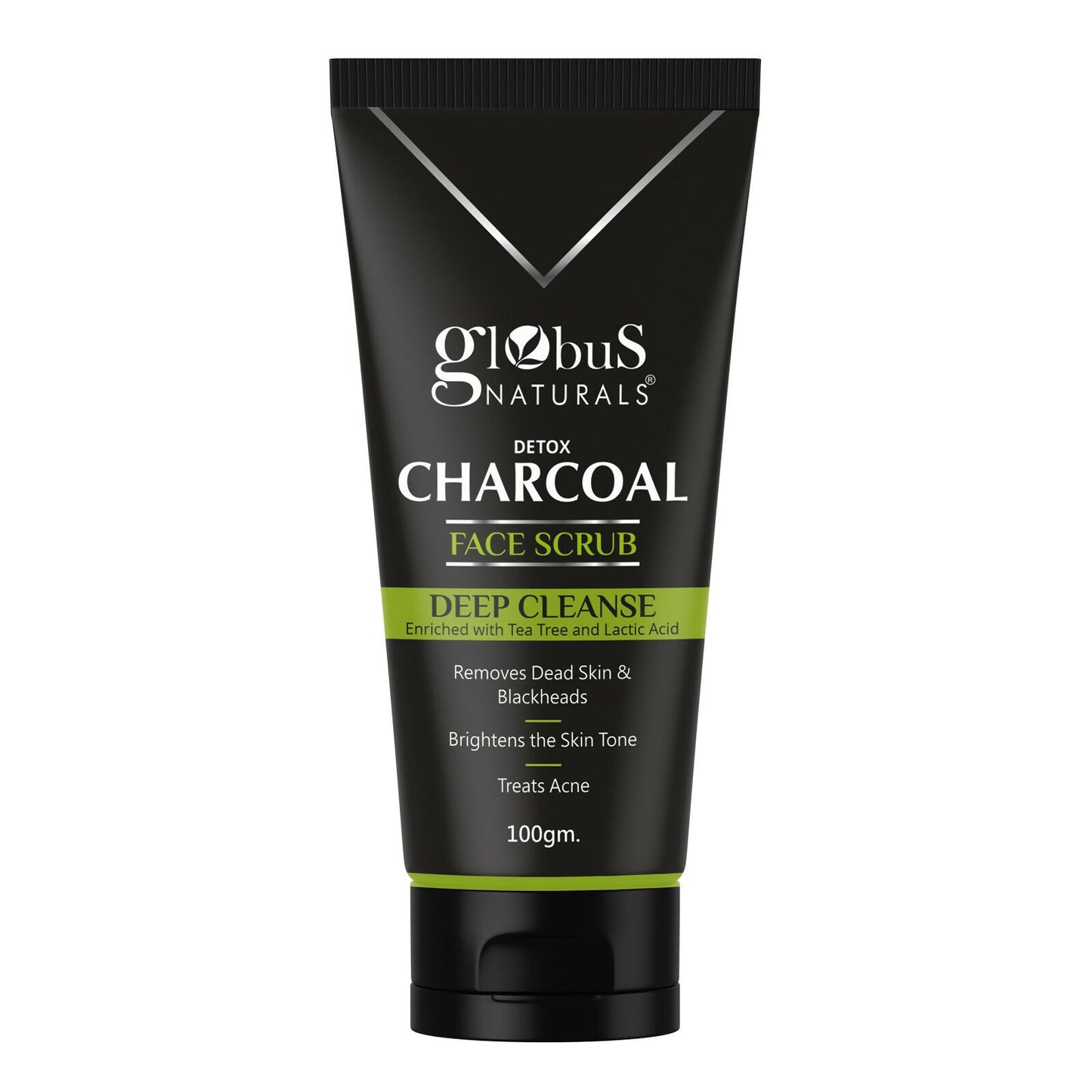 Globus Naturals Charcoal Scrub | Swadesiicart