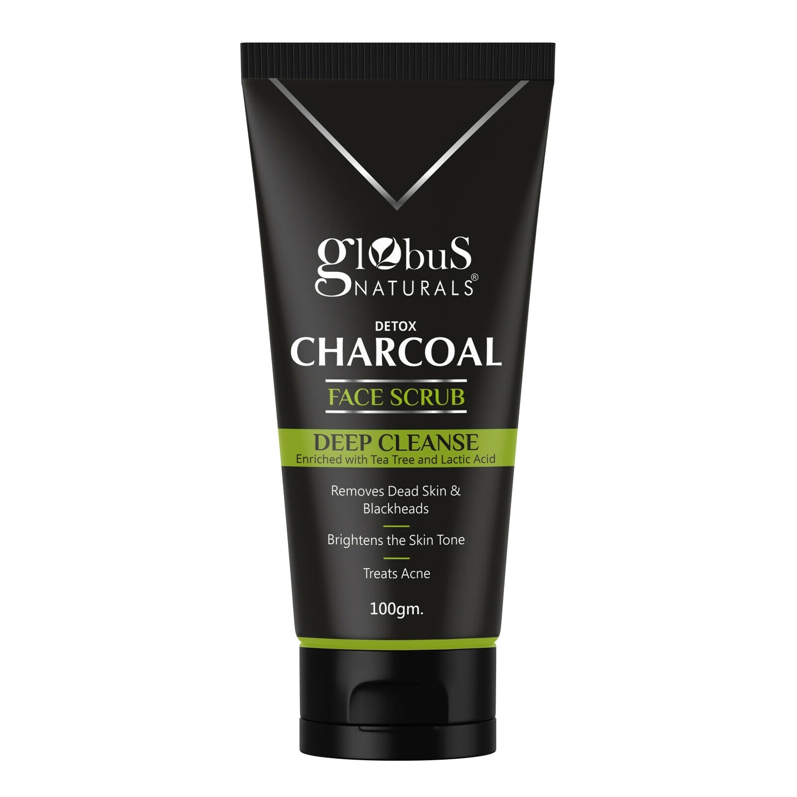 Globus Naturals Charcoal Scrub | Swadesiicart