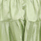 Ahalyaa Green Poly Silk Gold Print Kids Kurta Churidar Set For Boys | Swadesiicart